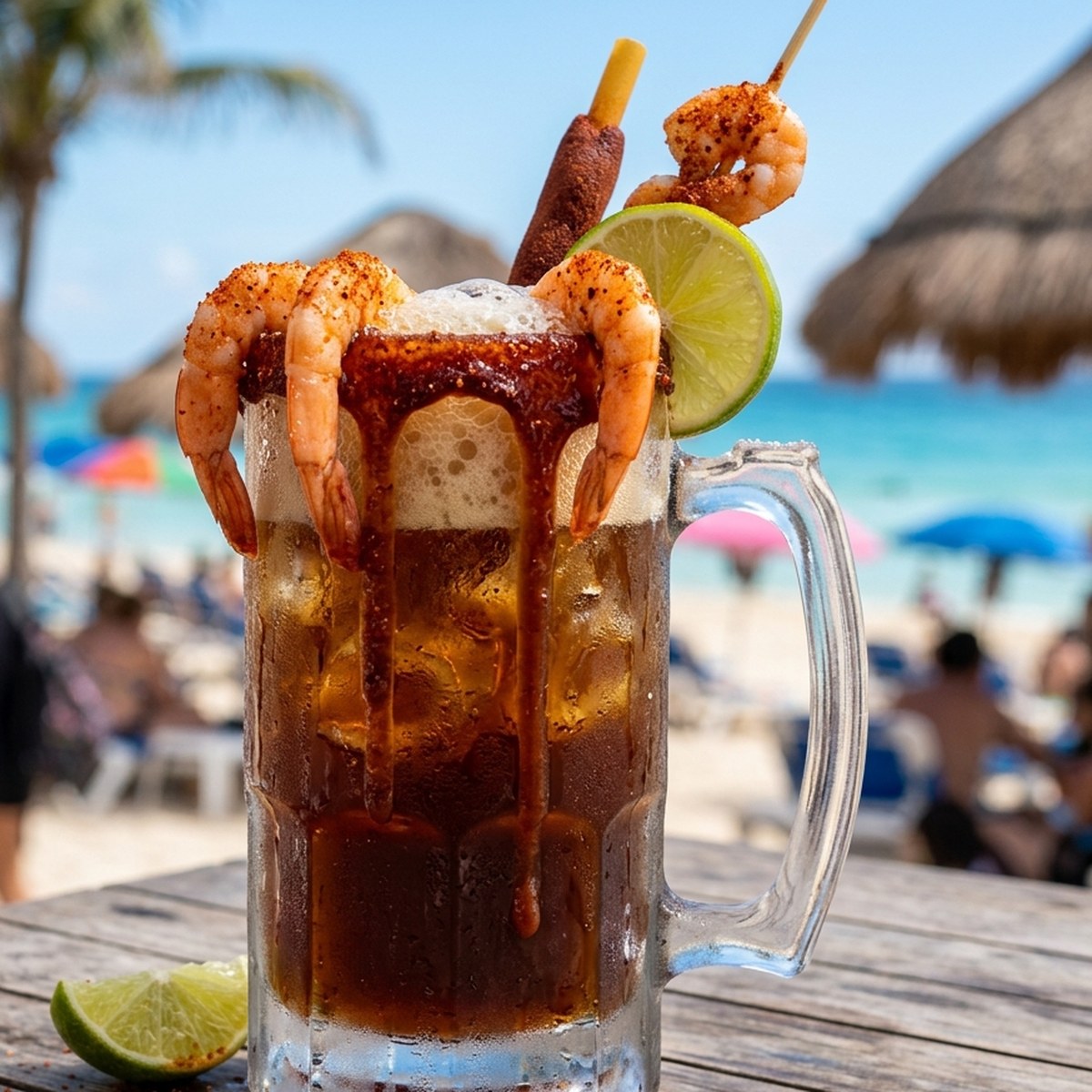 Michelada cubana